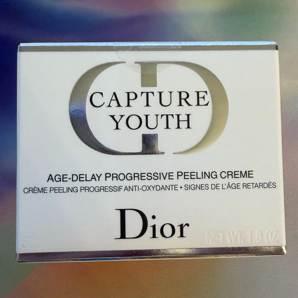 Dior Capture Youth Age-Delay Progressive Peeling Creme Anti-Aging Face Cream NIB